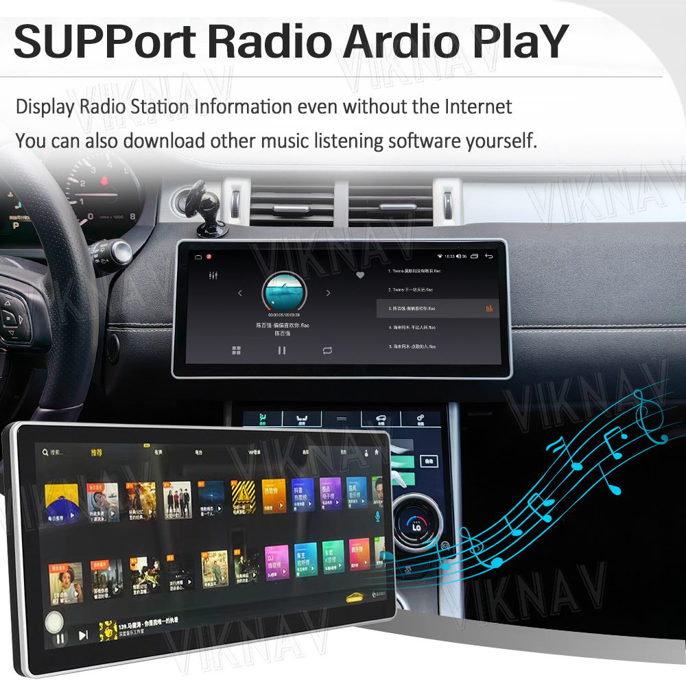 GPS Android Head Unit For Land Range Rover Vogue / Sport / Evoque 2013-2018