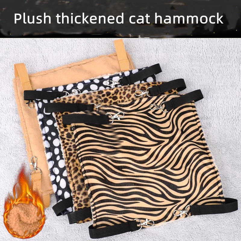 cow print cat bed