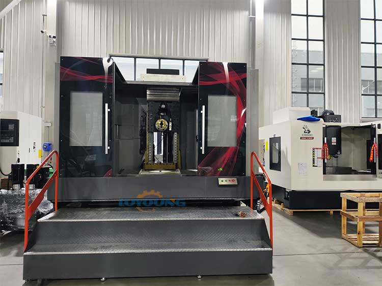 Construction Works HMC500 24ATC CNC Milling Machine with Fanuc/GSK System from Taiwan