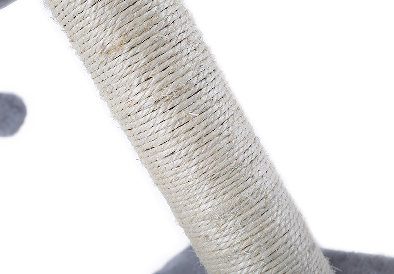 Grey Color Cat Climbing Frame Soft Cozy Weight 4.9KG OEM / ODM Available