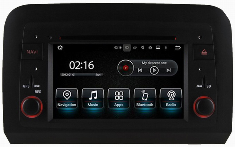 Ouchuangbo auto stereo bluetooth video for Fiat Croma (2005-2012) With 4GB 64GB 8 Cores CPU 9.0 system