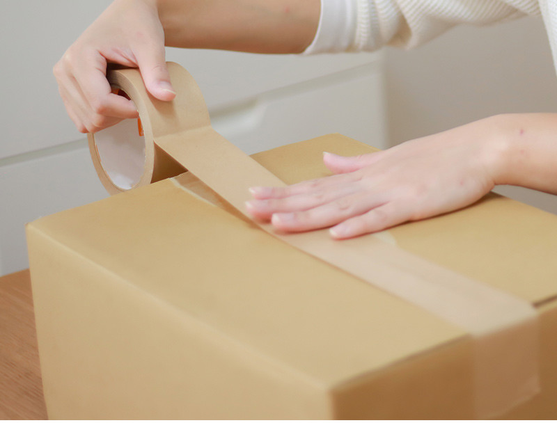 Fiberglass Reinforced Gummed Kraft Fiber Packing Printed Packaging Colour Printing Paper Tape