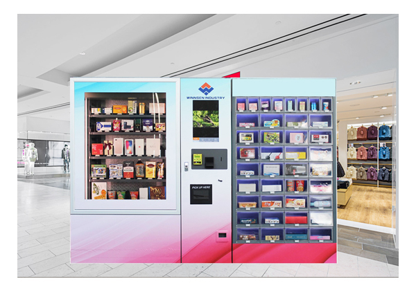 Coin Mini Mart Vending Machine , Large Capacity Supermarket Vending Machine