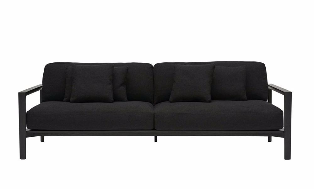 European Modern Simple Wooden and Fabric Sectional Sofa Set ZZ-T-040