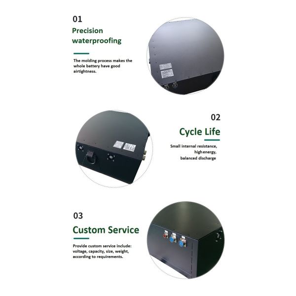 LiFePO4 Lithium Battery Pack Custom Rechargeable 320V 80AH OEM ODM 100AH 200AH Lithium Ion For Marine Boat