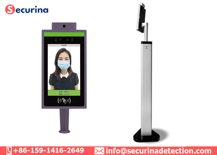 Adopt RK3288 CPU AI Face Recognition And IR Thermal Scanner For Office Building, Schools