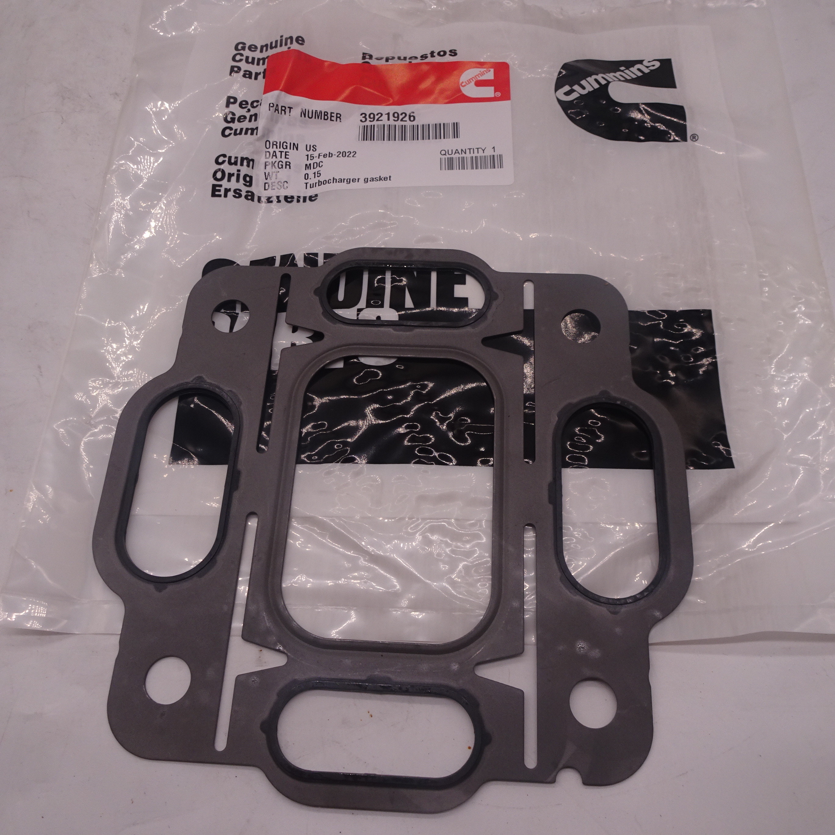 Cummins 6CT 6C8.3 6CT8.3 Engine Rear Cover Gasket 3939353