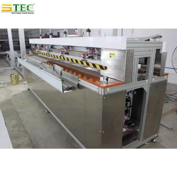 Double Surface Roller Blind Cutting Table ISO9001 Fabric Welder For PVC TPU Lamination