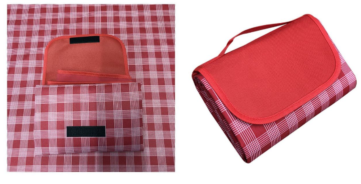 Customized Picnic Camping Mat Mattress Pocket Beach-Mat Lightweight Waterproof Portable Climbing Mat Plaid Blanket