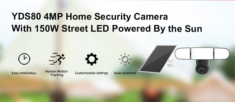 19200mAh Battery Two Way Audio 4G Solar Security Camera With Light 90db Siren Alarm