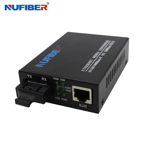 NF-C2200SX 10/100/1000Mbps Fiber Media Converter 10/100/1000Base-TX to 1000Base