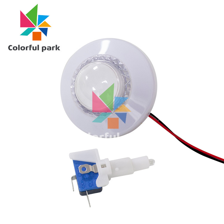 Led Flashing Illuminated Arcade Push Button For Kids Claw Machine