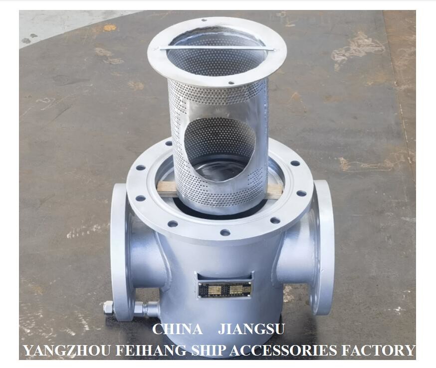 SS316L Marine Sea Water Strainer BLS125 PN1.0 CB/T497-2012 For Bulk Seawater Pump Inlet