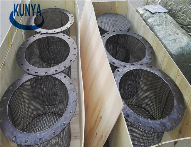 Threaded Interface Sintered Filter Elements 300 Micron Metal Mesh Tube