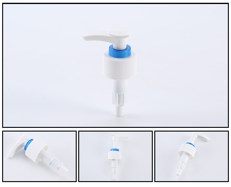 Colorful 28mm Plastic Lotion Pumps Customized Logo