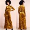 Buy cheap Clothing Fashion Women Maxi Velvet Dress Casual from wholesalers