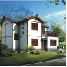 Buy cheap Holiday House Prefabricated Kit Homes Villa Long life time steel structure Light from wholesalers