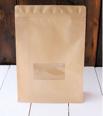 recyclable kraft food service paper bags