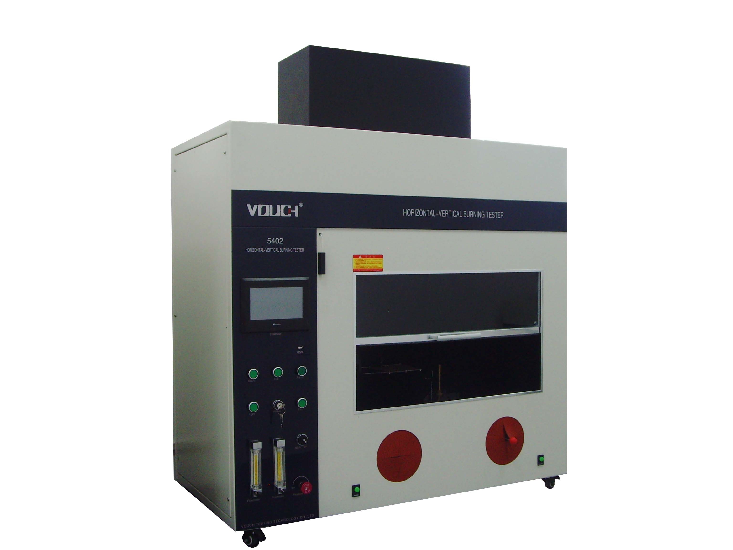 Vertical Horizontal Flammability Tester Standard IEC60707 Fire Resistance Test