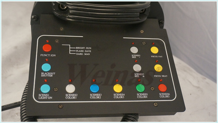 Follow Spot Lamp / LED Stage Lighting Built - In Linear Stepless Adjustment Device