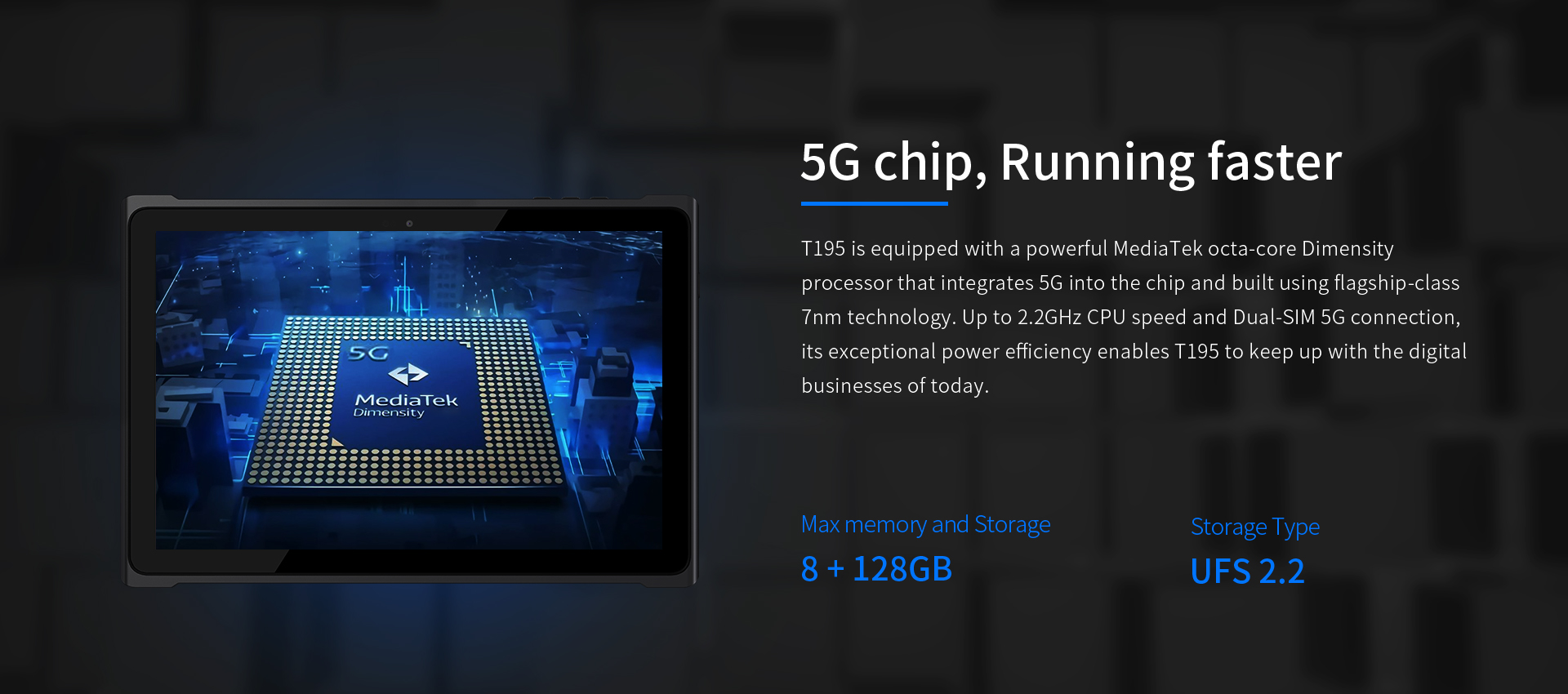 MTK Processor Manufacture Emdoor Industrial 10 inch Tablet Rugged with Android 11