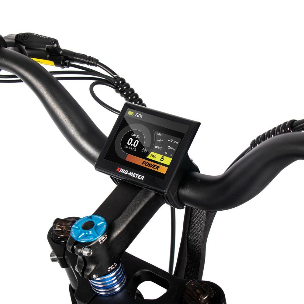 US EU STOCK Cysum M900 Pro Fat Tire E Mountain Bike 1000w 48V 17AH Lithium Battery