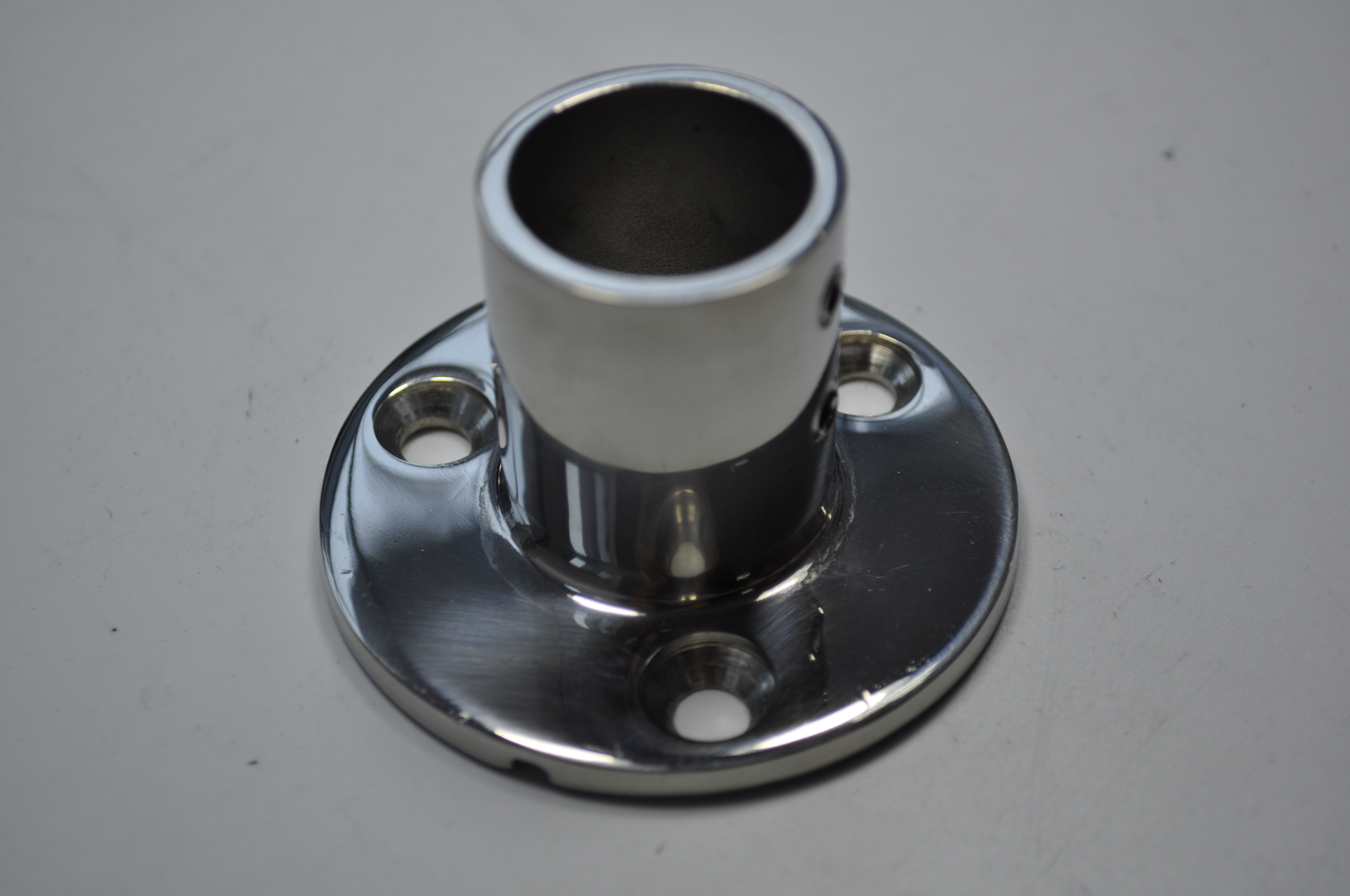 90 Degree Boat Hand Rail Fitting1'' Round Stanchion Base Marine Stainless Steel isure marine