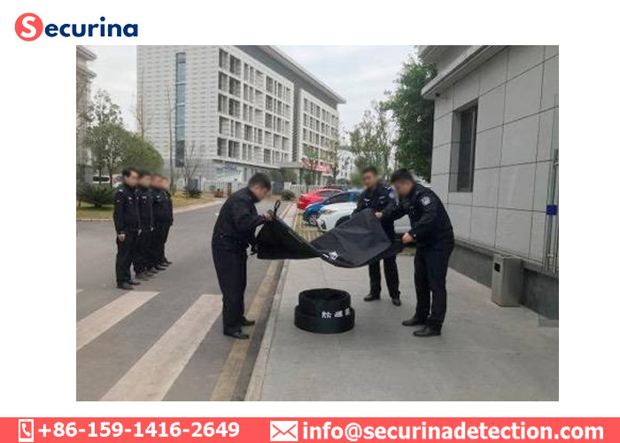 300mm Height Bomb Explosions Blanket FBT-100 For Police Explosion Proof Basket