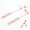Buy cheap Tassel Earrings for Women Rose Gold Color Plating Stainless Steel Earrings from wholesalers