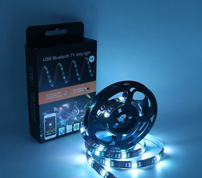 SMD5050 IP65 10mm LED Adhesive Strip Lights RGB Strip Kit