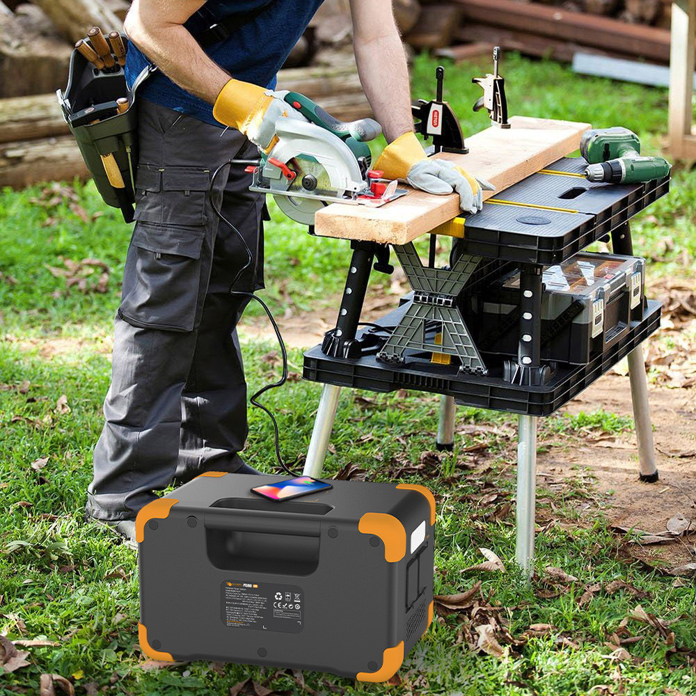 Portable Lithium Battery Power Pack For Solar Storage With Output AC/DC/USB