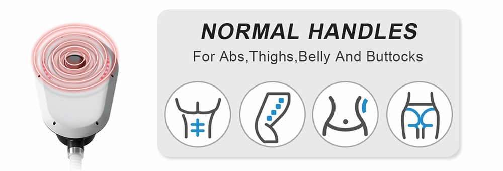 Vertical Ems 2 Handles Body Sculpting Muscle Building RF Slimming Machine