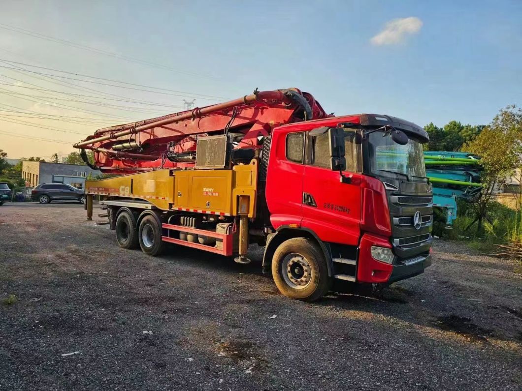 at The End of 2020, Sy Version of 49-Meter Concrete Pump Heavy Equipment Was Launched