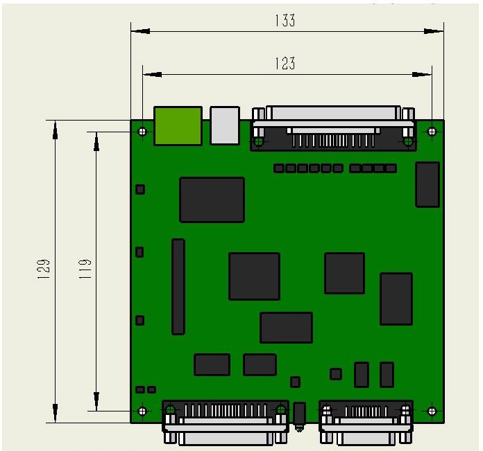 High Precision DLC Ezcad Laser Control Card Laser Marking Systems CE Listed