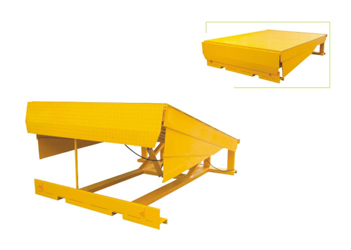 Automatical Hydraulic Scissor Dock Leveler With Electric Pump High Performance