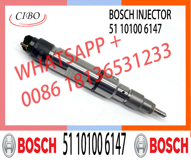 Diesel Fuel Common Rail Injector 0445110250 0445120060 5263321 1703934 For DAF Ford Ranger Mazda BT50 2.5L WLAA13H50