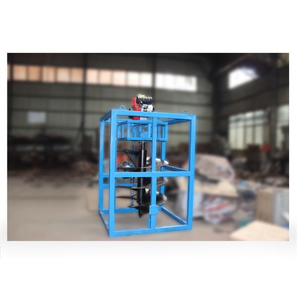 Earth Auger Ground Hole Tree Planting Dig 13HP Hand Soil Auger 4 Stroke Digger Machine