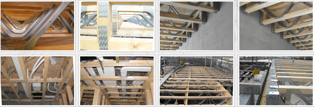 ISO9001 Rohs CE 16949 Galvanized Floor metal web easi Joists for Sturdy Constructions