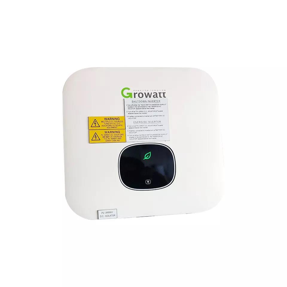 Growatt solar energy products MIN 5000TL-X 5KW Single phase on grid MIN 2500~6000TL-X PV Inverter Grid tie solar inverters