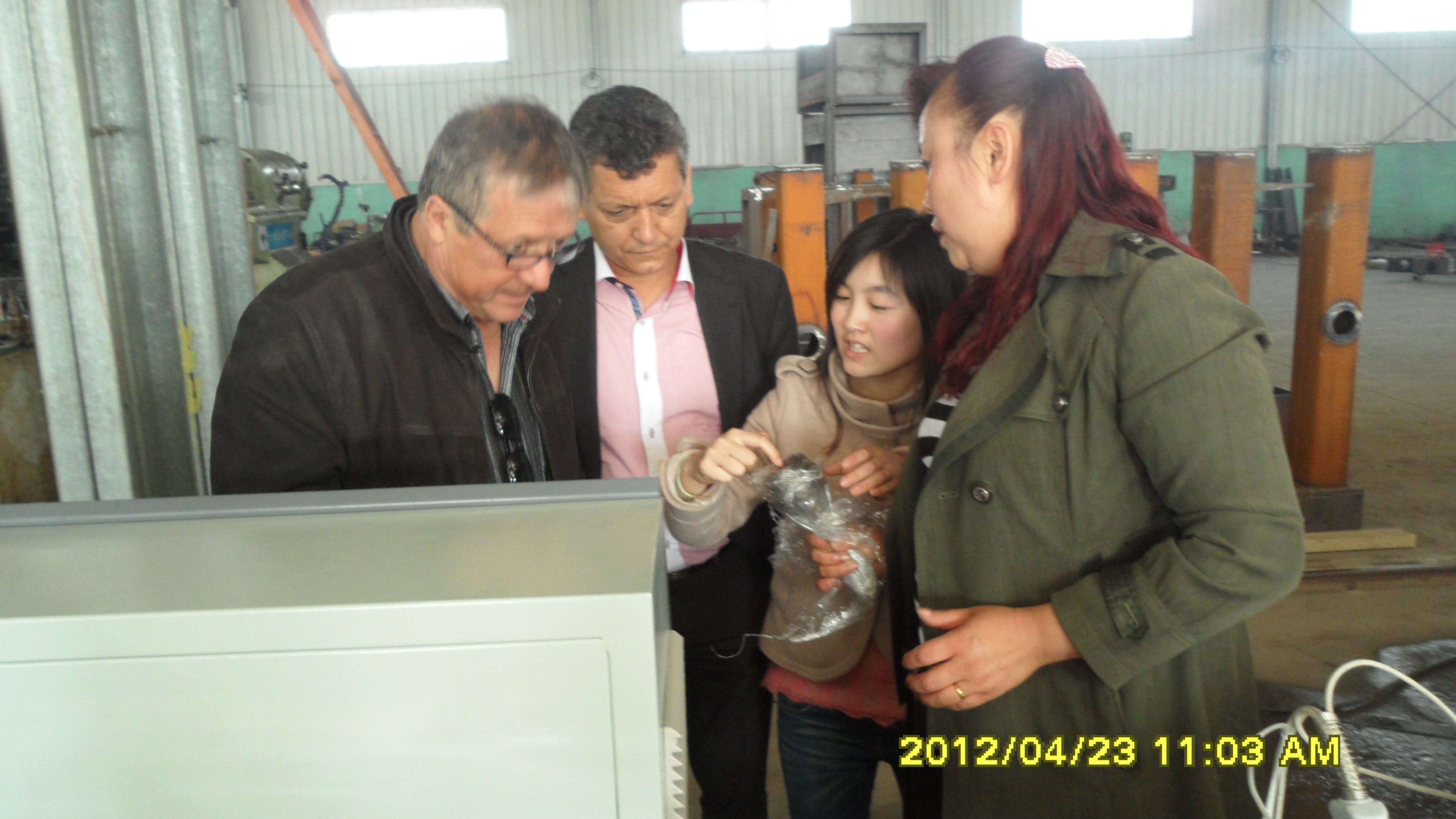PVC Soft Pipe Plastic Extrusion Line / Fiber Reinforced Soft Pipe Making Machine