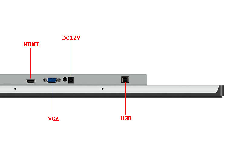 43" Waterproof IP65 Business Industrial Touchscreen Pc Wall Mounted PCAP Multi Touch Monitor Touch Screen Displays