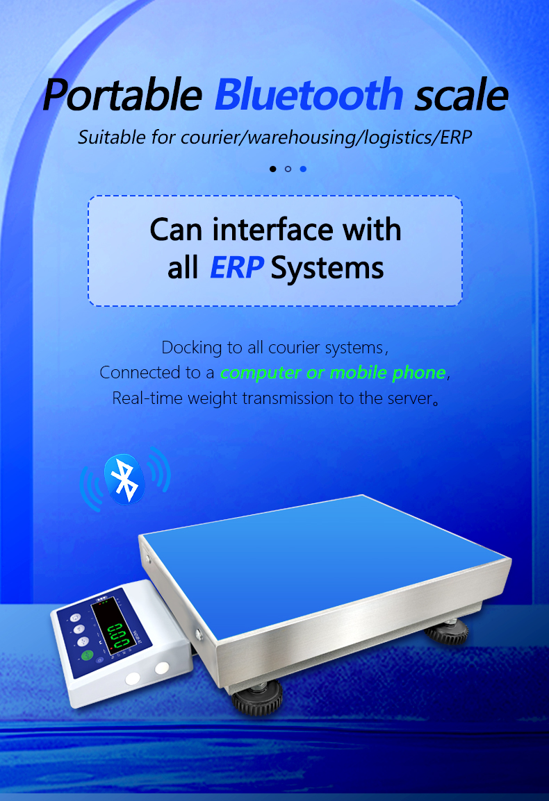 Industrial Weighing Made Easy with SOHE AT Bluetooth Scale and 6-Digit LED Display