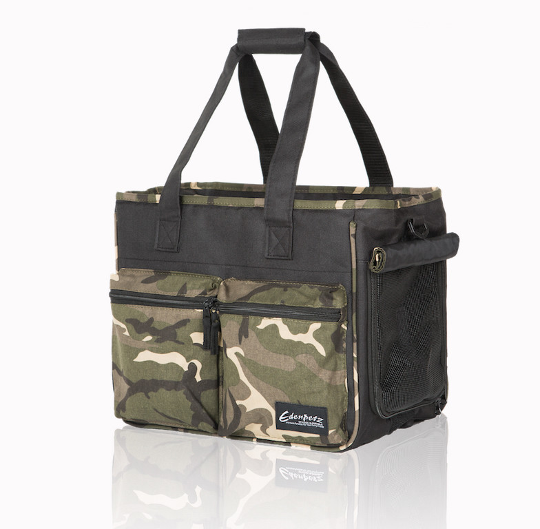 Camouflage Pattern Pet Travel Bag , Dog Carrier Purse With Waterproof Lining