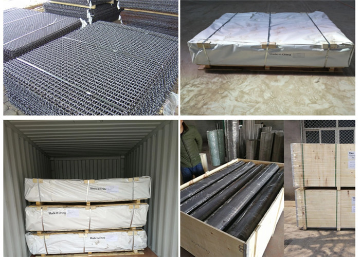 6m Length Woven 5mm Double Crimped Wire Mesh