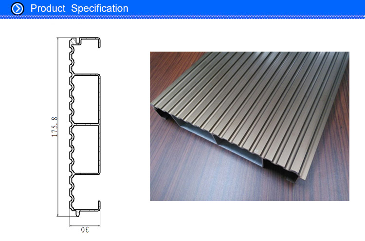 Large Size Champagne Anodized Waterproof and Interlocking Aluminum Decking Boards Materials