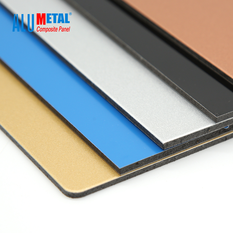 1220x2440mm Fire Retardant Aluminium Composite Panel Nontoxic 115 Degree Deflection
