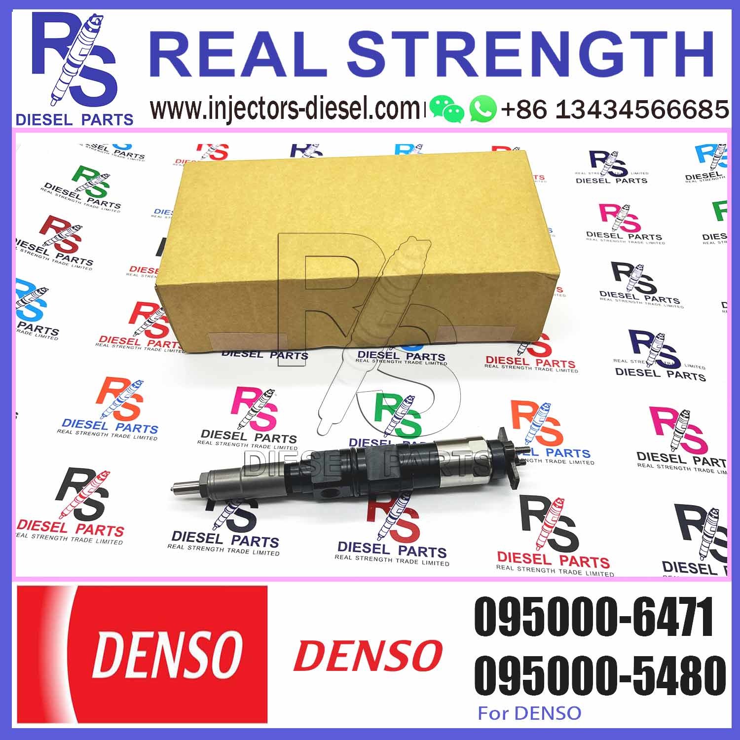 Common Rail Injector 095000-6471 RE529151 Auto Parts Diesel Injector 095000-6471