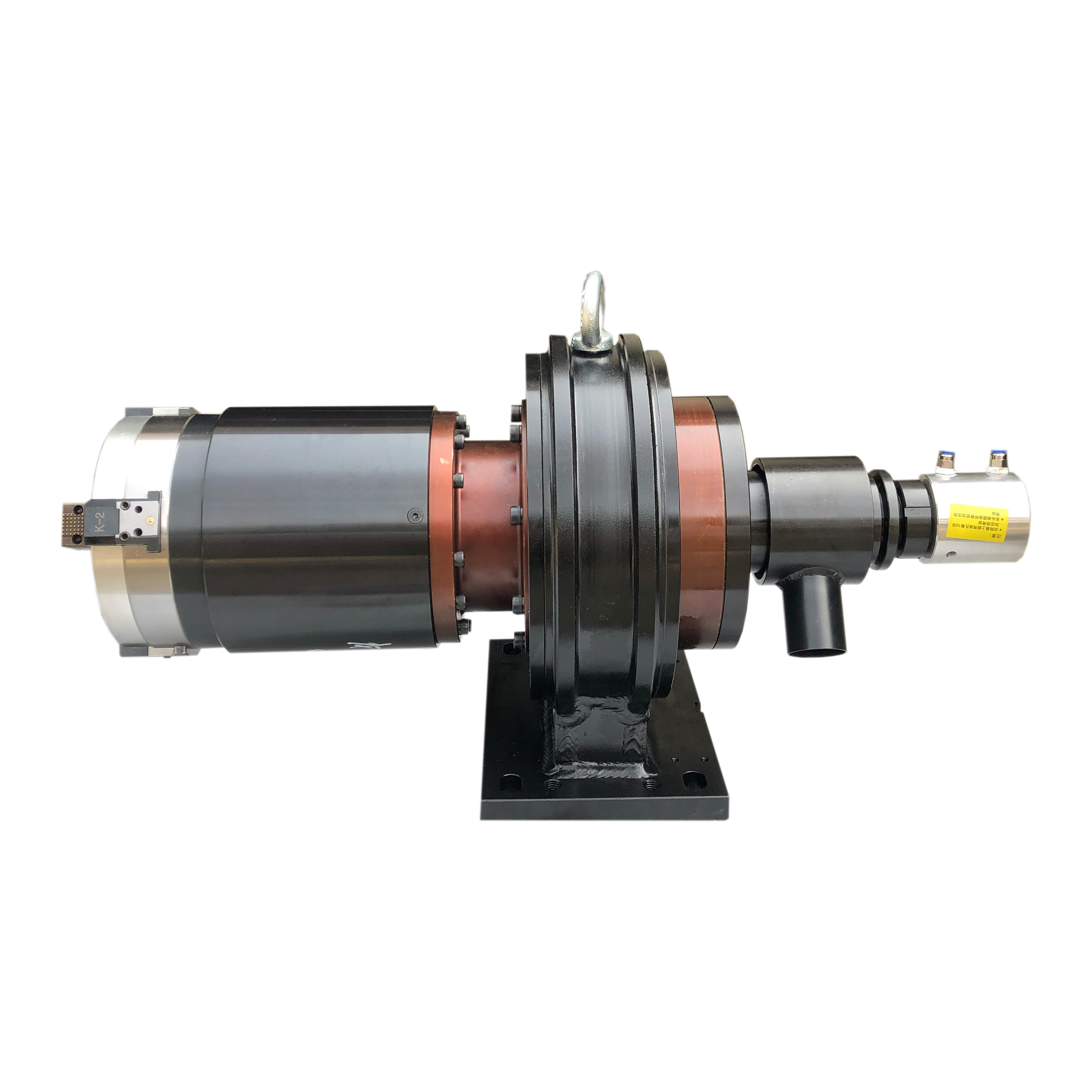 500rpm Chuck Rotary Attachment , Pneumatic Chuck For CNC Lathe