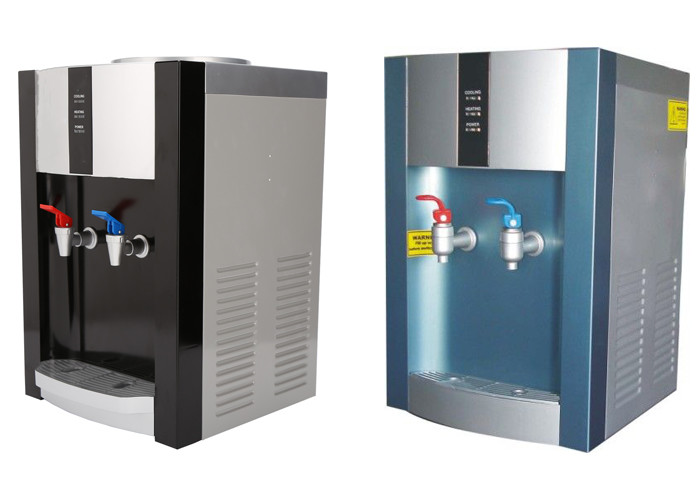 Tabletop Bottled Water Dispenser , Compressor Cooling Water Dispenser