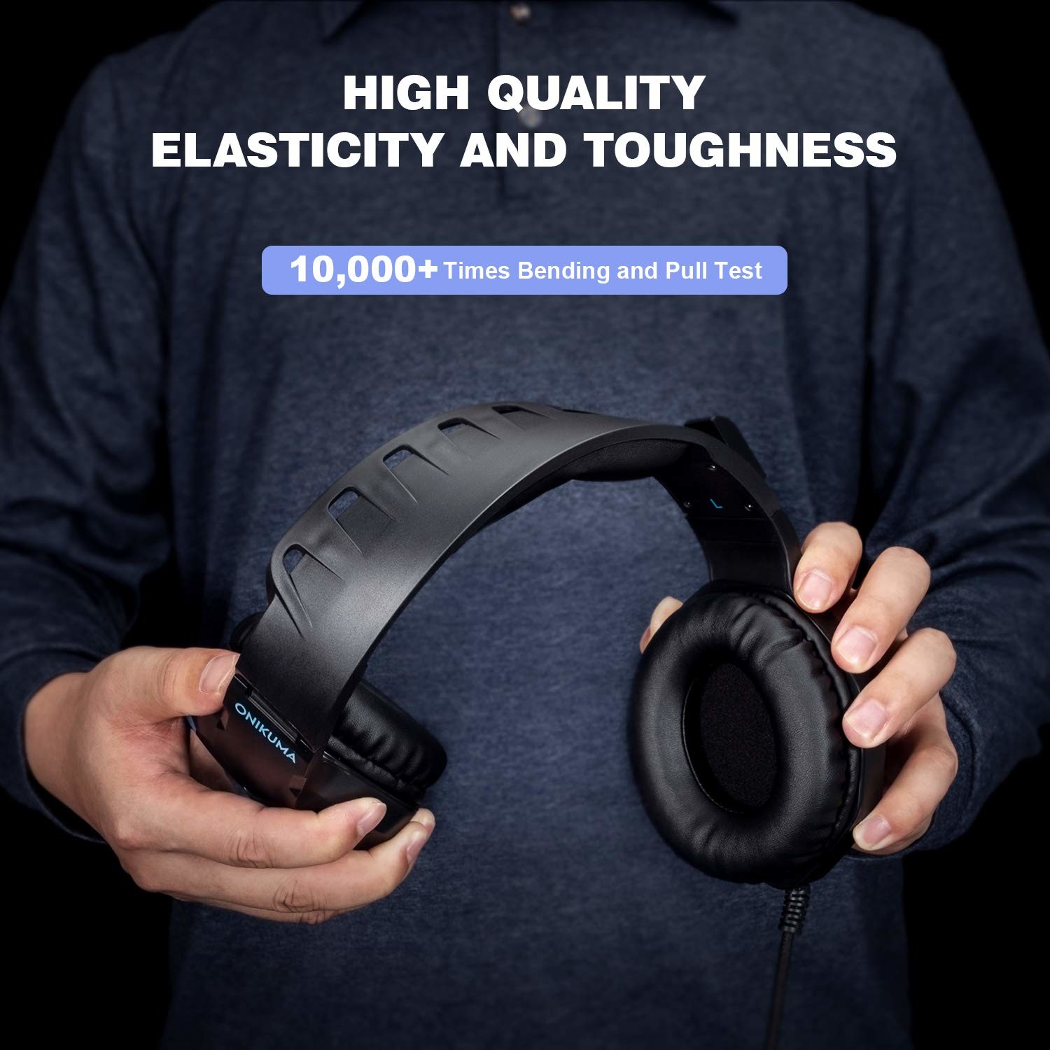 Onikuma K17 100mA 32ohm Best PS4 PC Gaming Headset Headphones